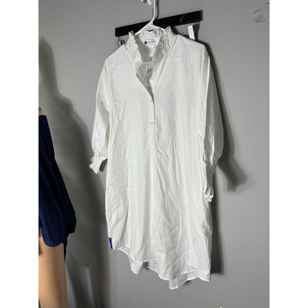 Caryn Lawn Kimberly Dress White one size